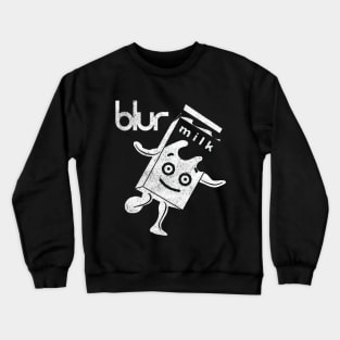 milky blur 90s Crewneck Sweatshirt